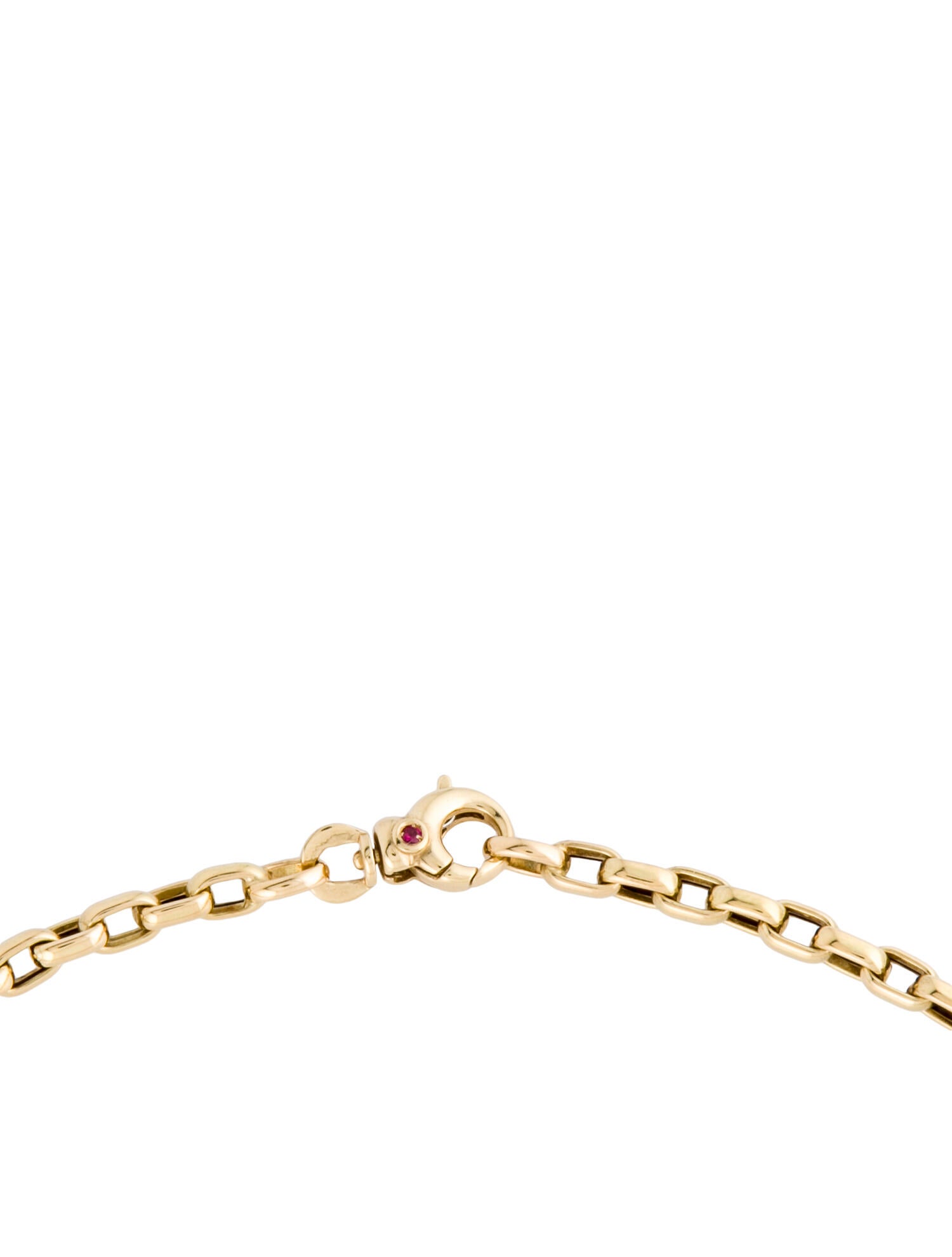 Roberto Coin 18K Paperclip Chain Necklace 18K Yellow Gold Chain