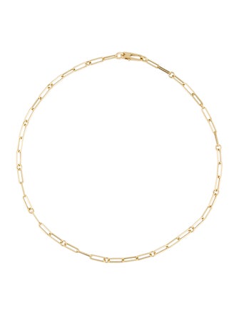 Roberto Coin 18K Paperclip Chain Necklace