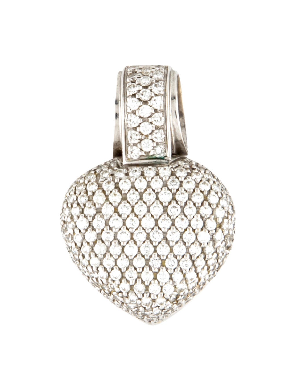 Roberto Coin 18K Diamond Heart Pendant