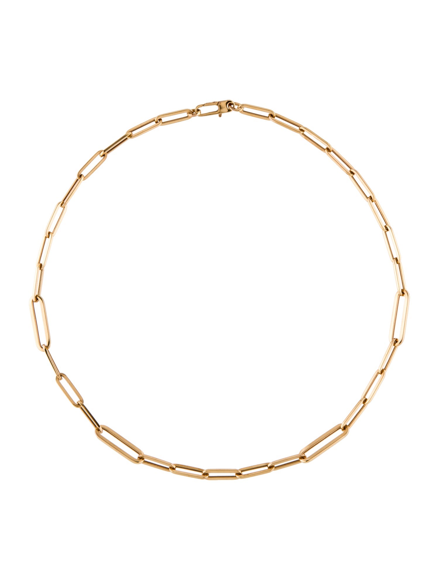 Roberto Coin 18K Paperclip Chain Necklace