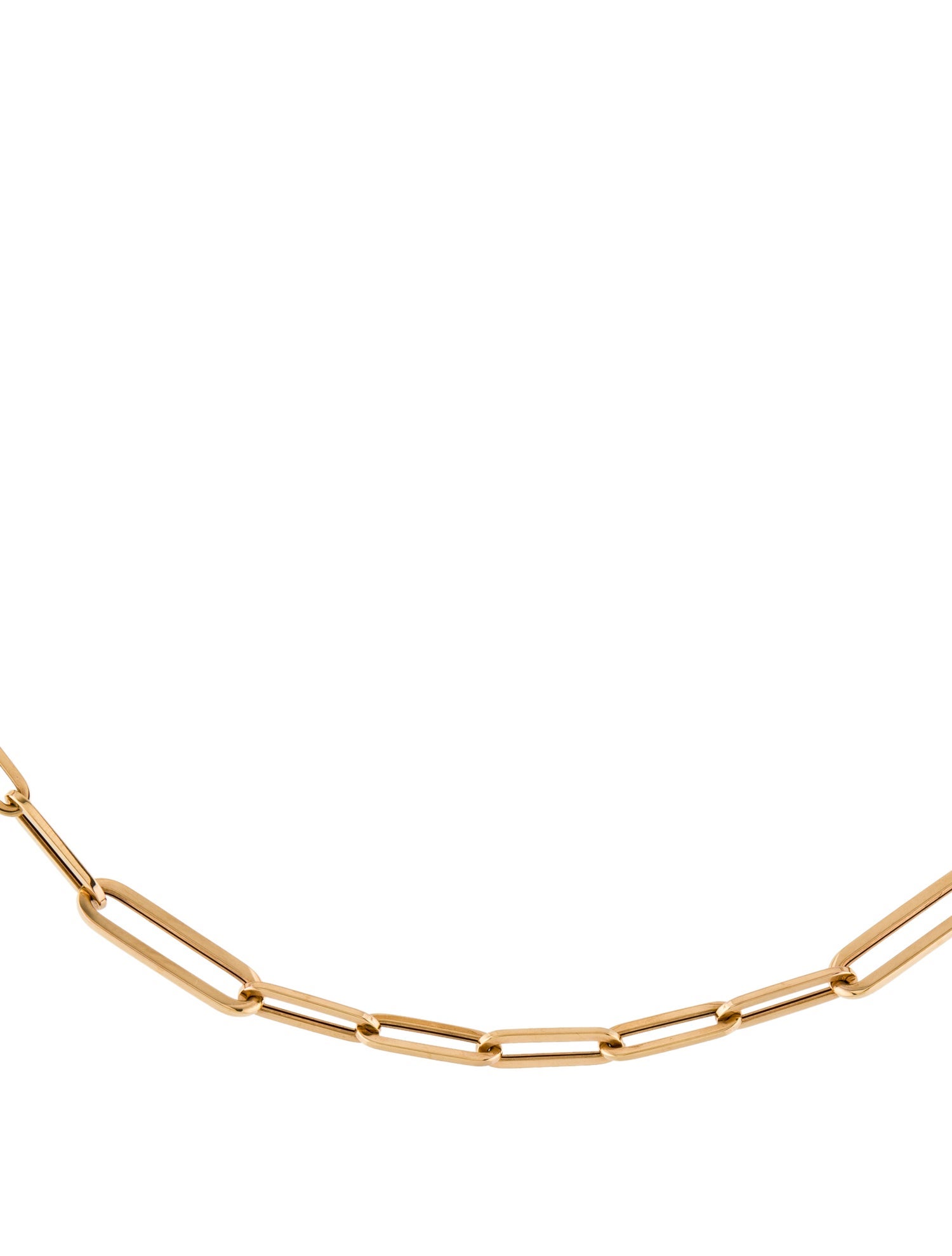 Roberto Coin 18K Paperclip Chain Necklace