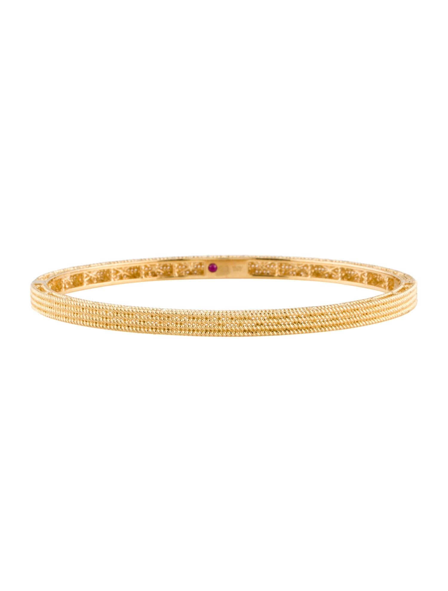 Roberto Coin 18K Symphony Barocco Bracelet bangle