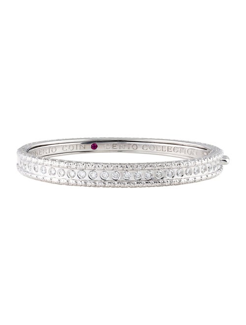 Roberto Coin 18K Diamond Cento Florentine Bangle