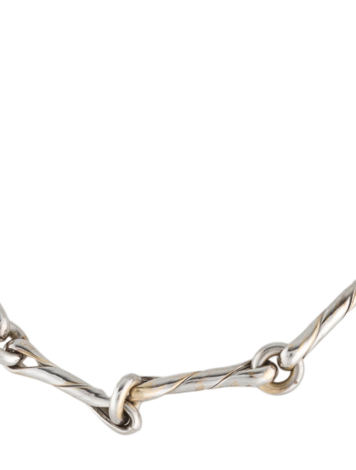 Roberto Coin 18K Twisted Link Bracelet