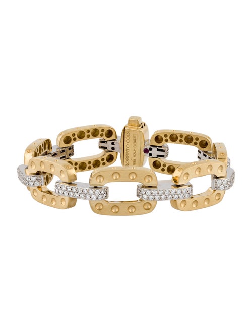 Roberto Coin 18K Diamond Pois Moi Link Bracelet