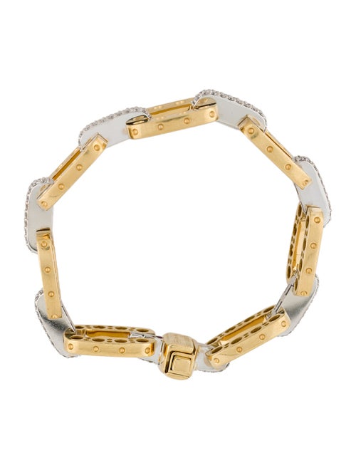 Roberto Coin 18K Diamond Pois Moi Link Bracelet