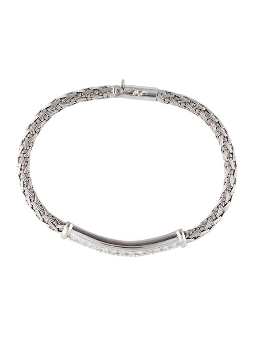 Roberto Coin 18K 1.92ctw Diamond Woven Bracelet