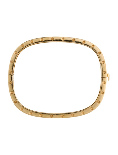 Roberto Coin 18K Pois Moi Double Row Bangle Bracelet