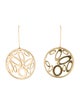 Roberto Coin 18K Chic & Shine Circle Drop Earrings