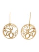 Roberto Coin 18K Chic & Shine Circle Drop Earrings