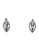 Roberto Coin 18K Diamond Marquise Drop Earrings
