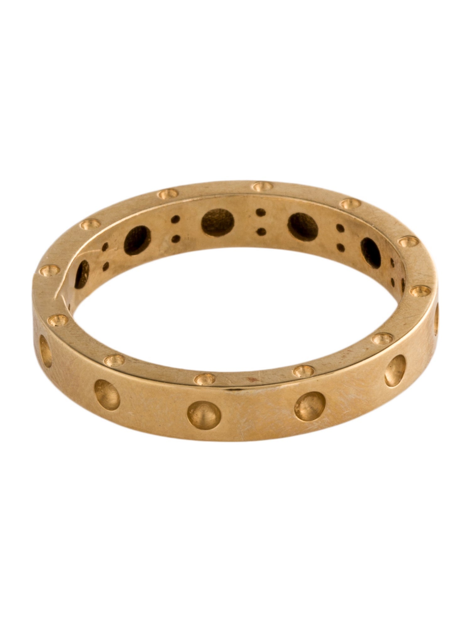 Roberto Coin 18K Pois Moi Band