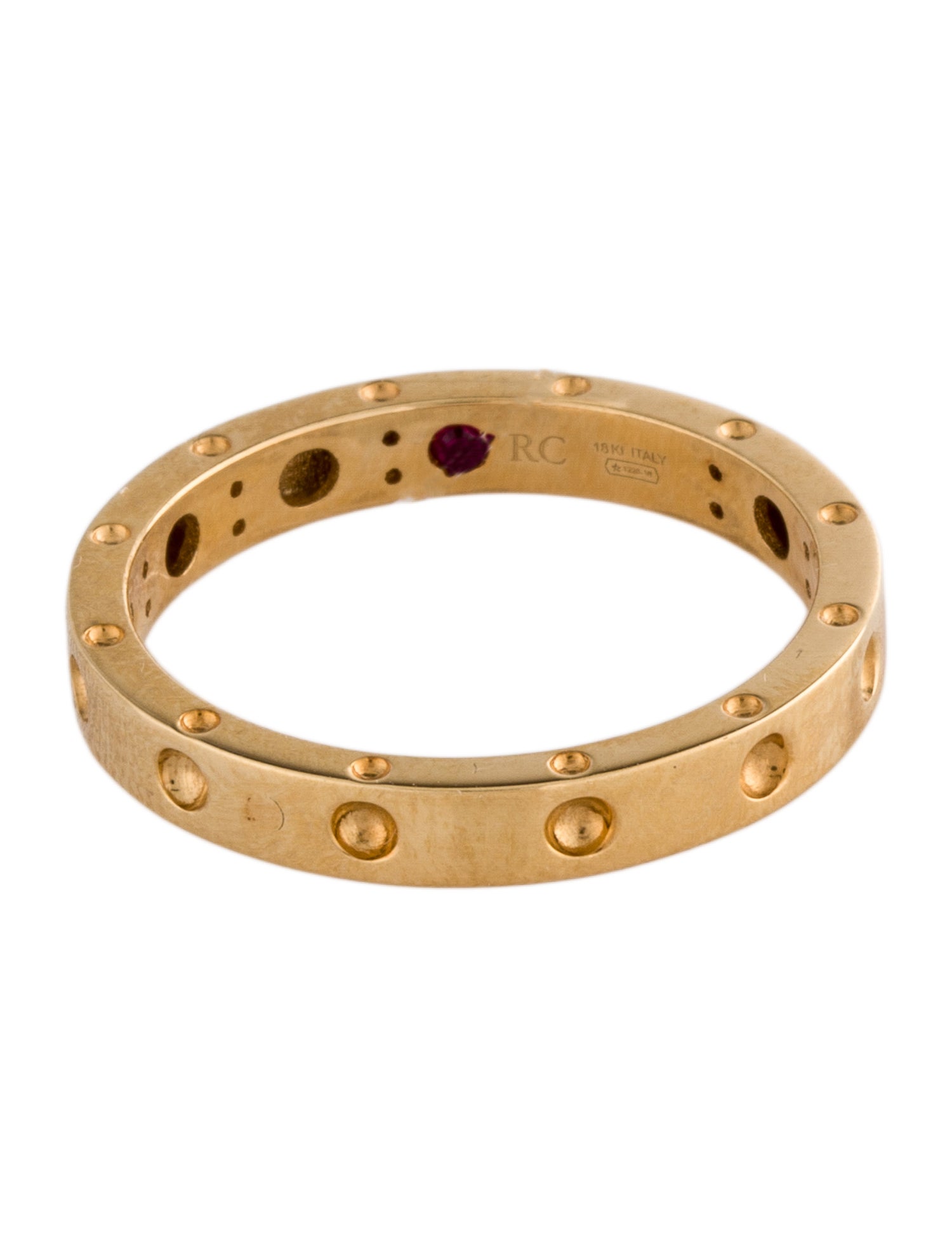 Roberto Coin 18K Pois Moi Band Ring