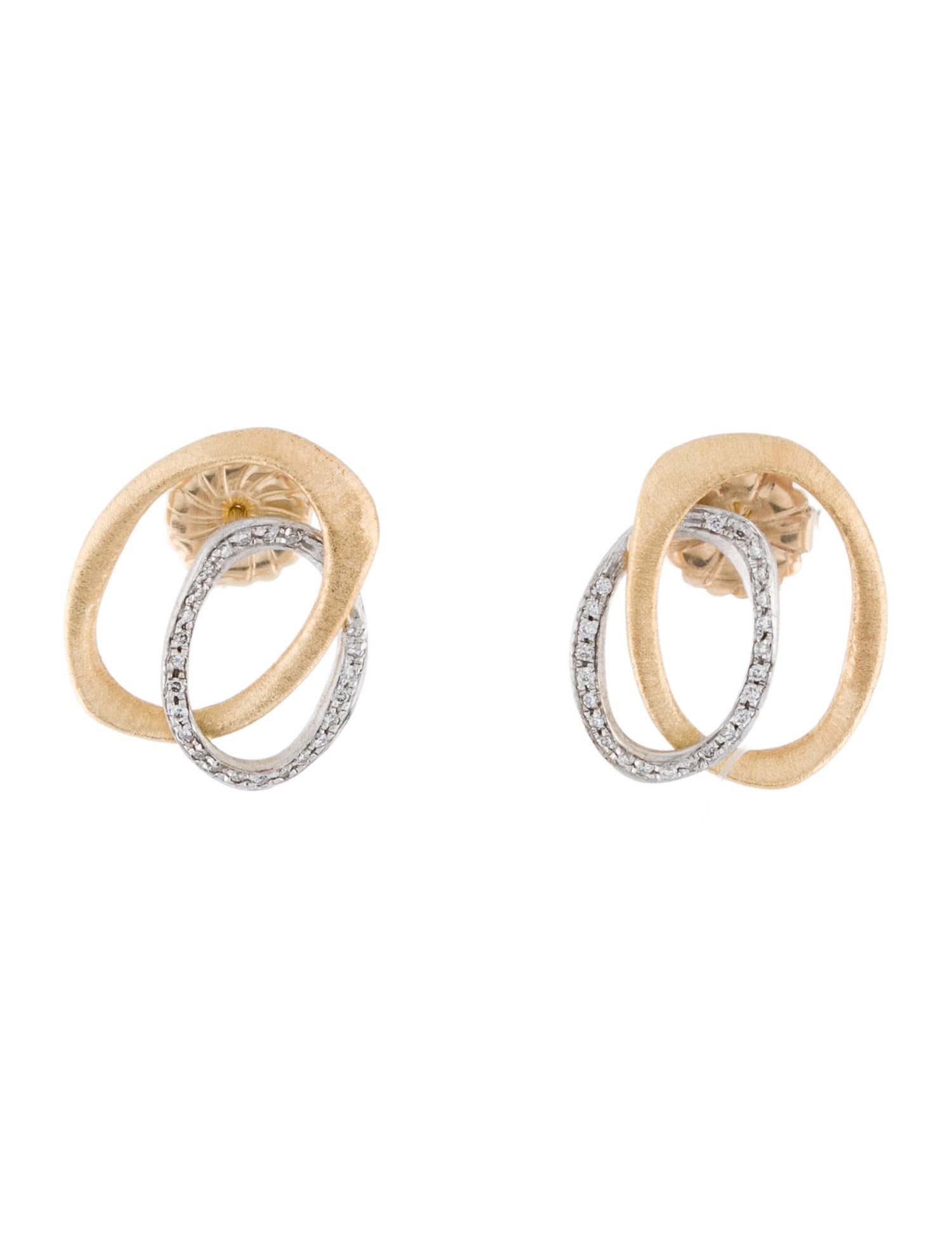 Hermès Pop H Earrings - 18K Rose Gold-Plated Stud, Earrings