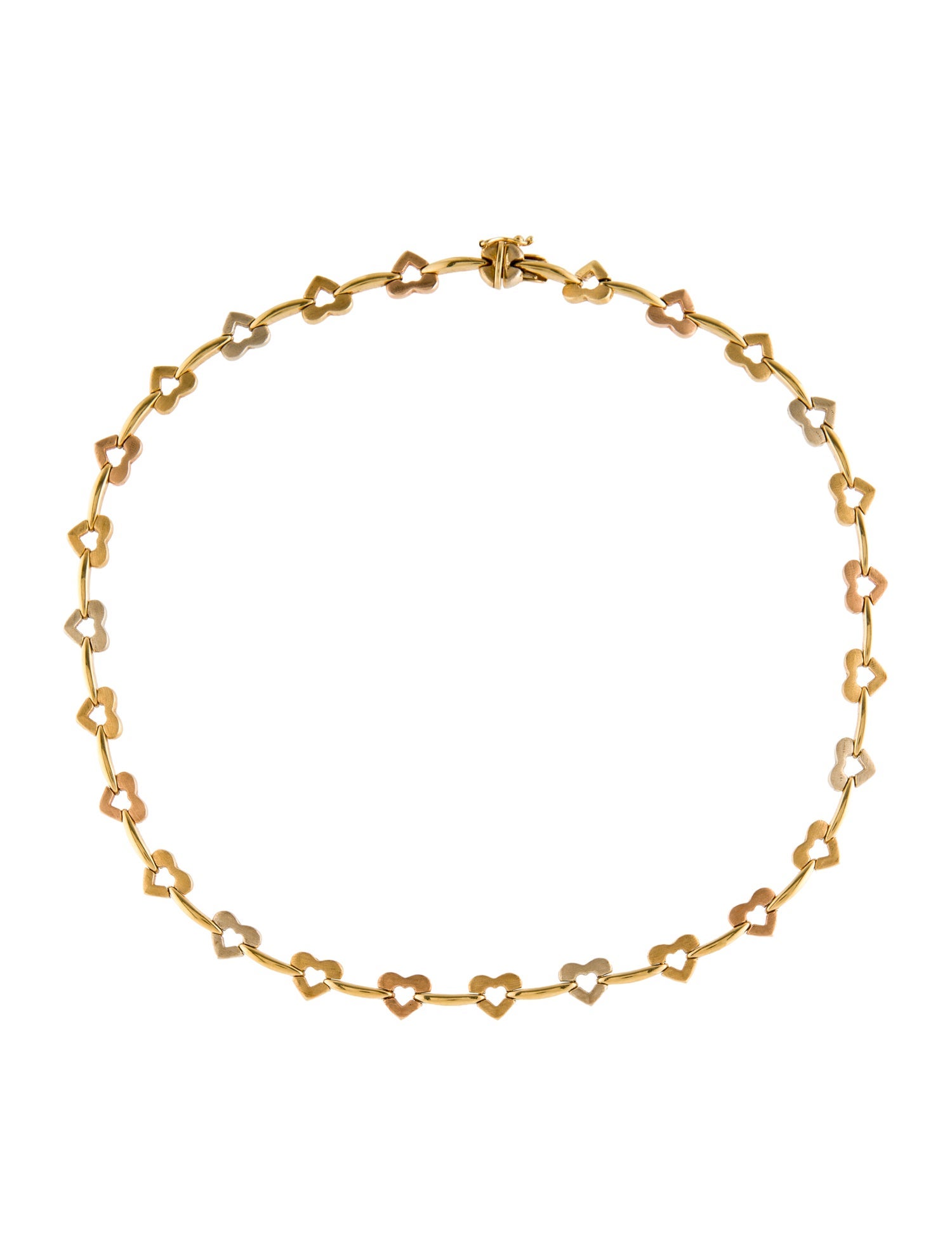 Roberto Coin 18K Vintage Roberto Coin Heart Link Necklace