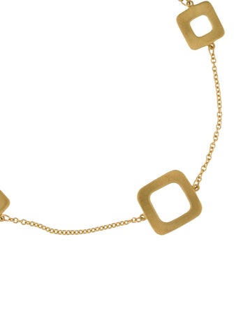 Roberto Coin 18K Square Station Toggle Bracelet