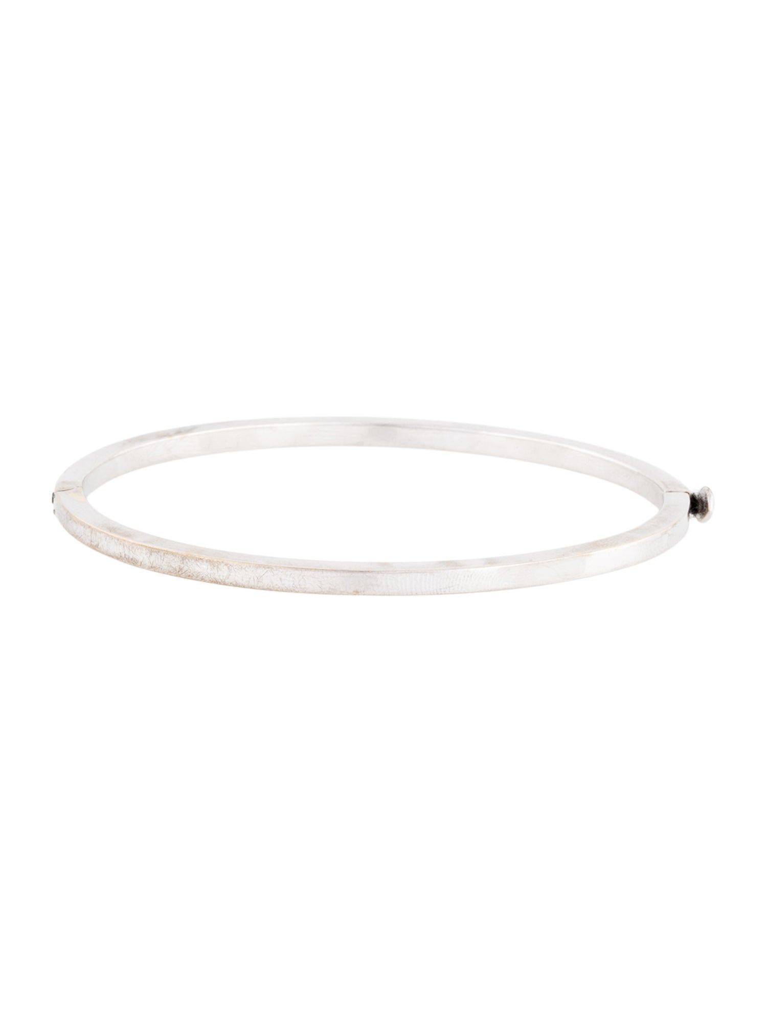 Roberto Coin 18K Oval Hinged Bangle