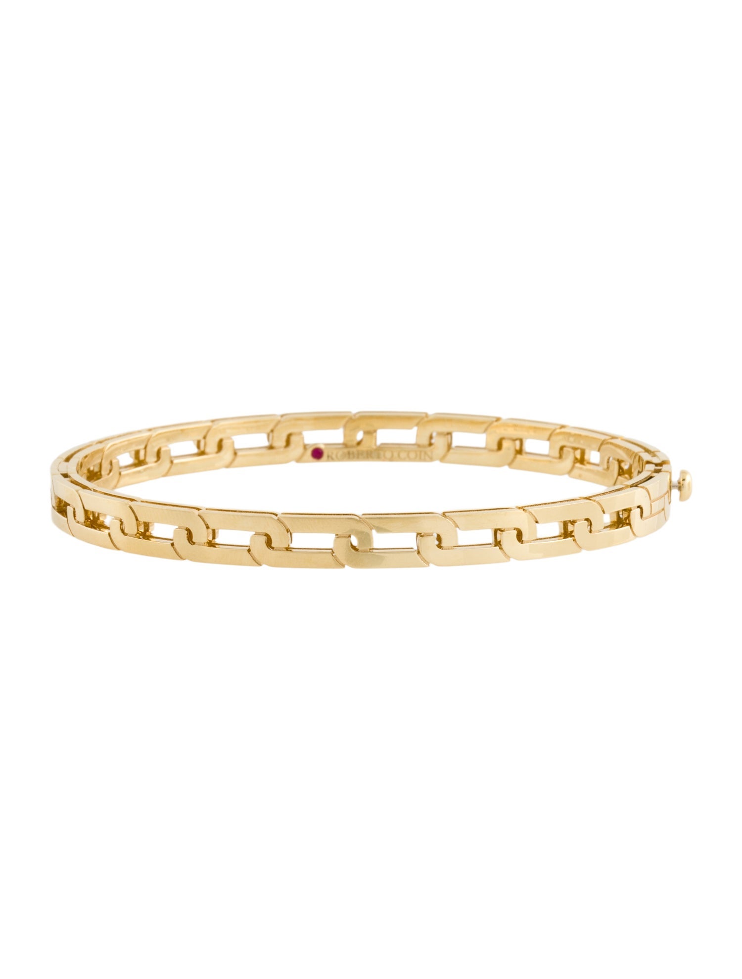 Roberto Coin 18K Navarra Bangle Bracelet