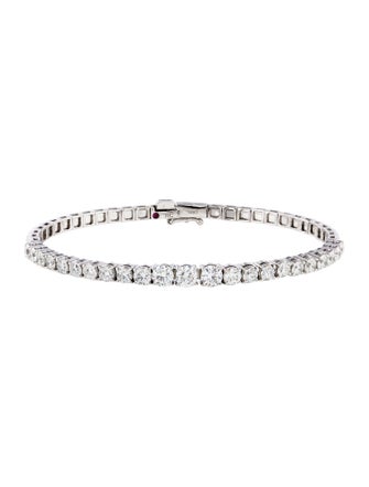 Roberto Coin 18K 2.81ctw Diamond Graduated Bracelet