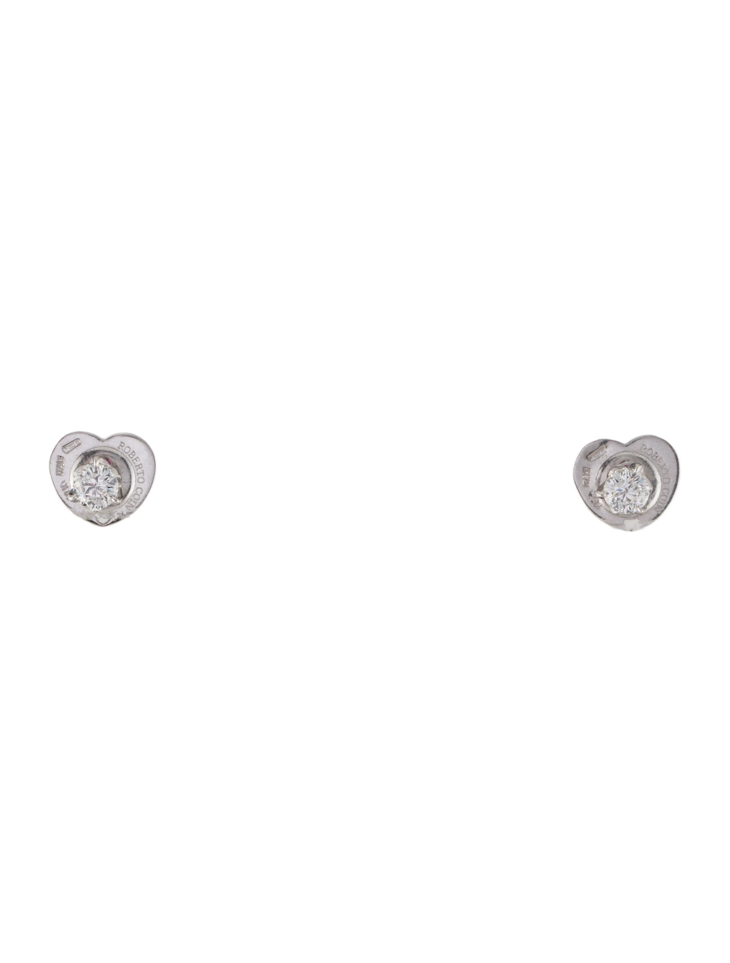 Roberto Coin 18K Diamond Cento Tulip Stud Earrings