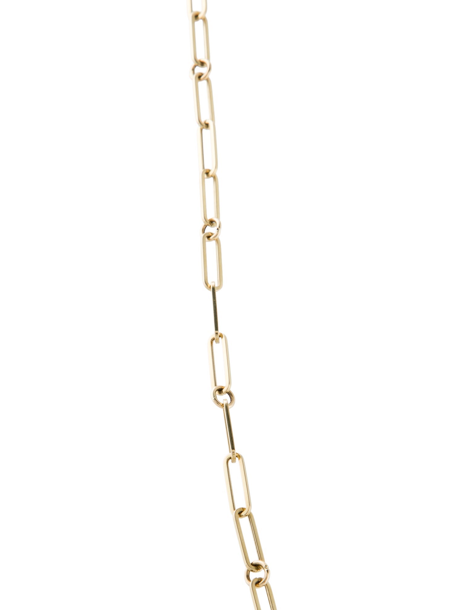 Roberto Coin 18K Designer Paperclip & Round Link Chain Necklace