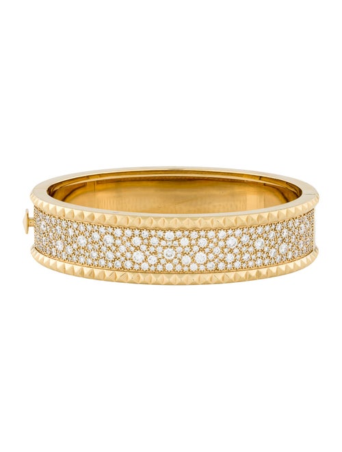 Roberto Coin 18K Rock & Diamonds Bangle