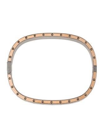 Roberto Coin Two-Tone Pois Moi Bangle Bracelet