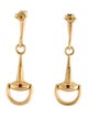 Roberto Coin 18K Cheval Stirrup Drop Earrings
