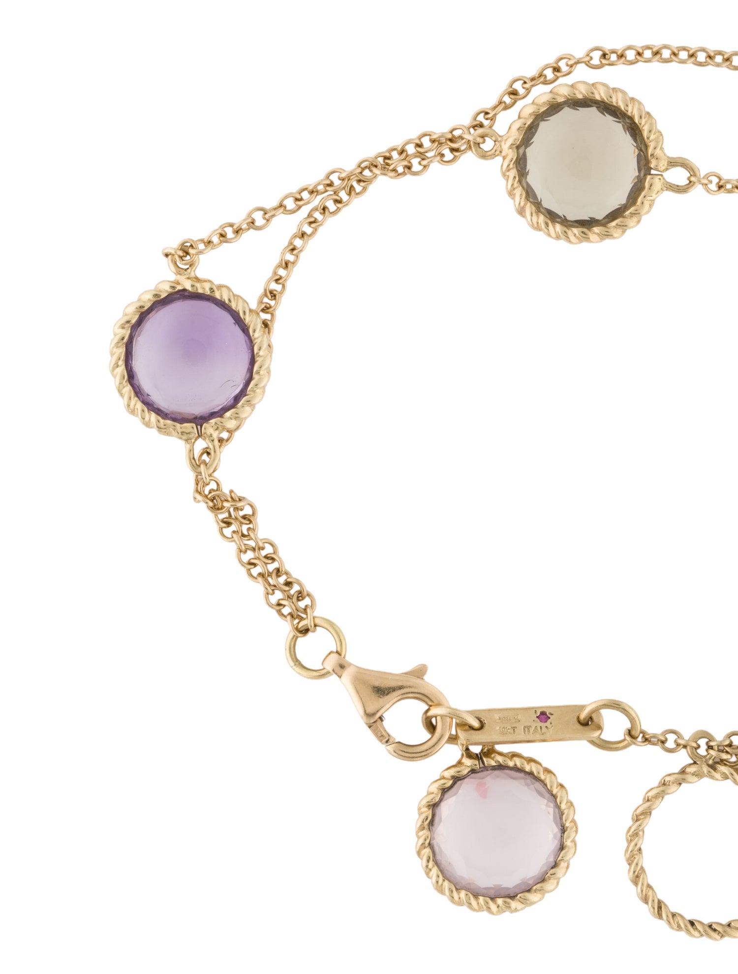 Roberto Coin 18K Multistone Ipanema Bracelet