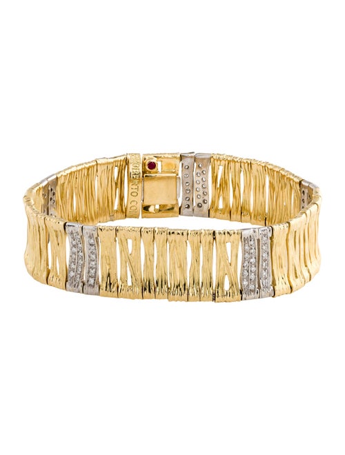 Roberto Coin 18K Diamond & Ruby Elephantino Bracelet