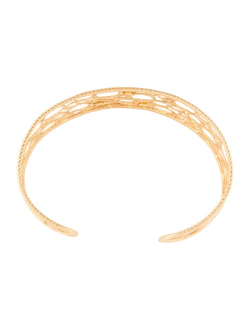 Roberto Coin 18K Diamond Bollicine Cuff Bracelet