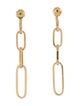 Roberto Coin 18K Diamond Navarra Chain Link Drop Earrings