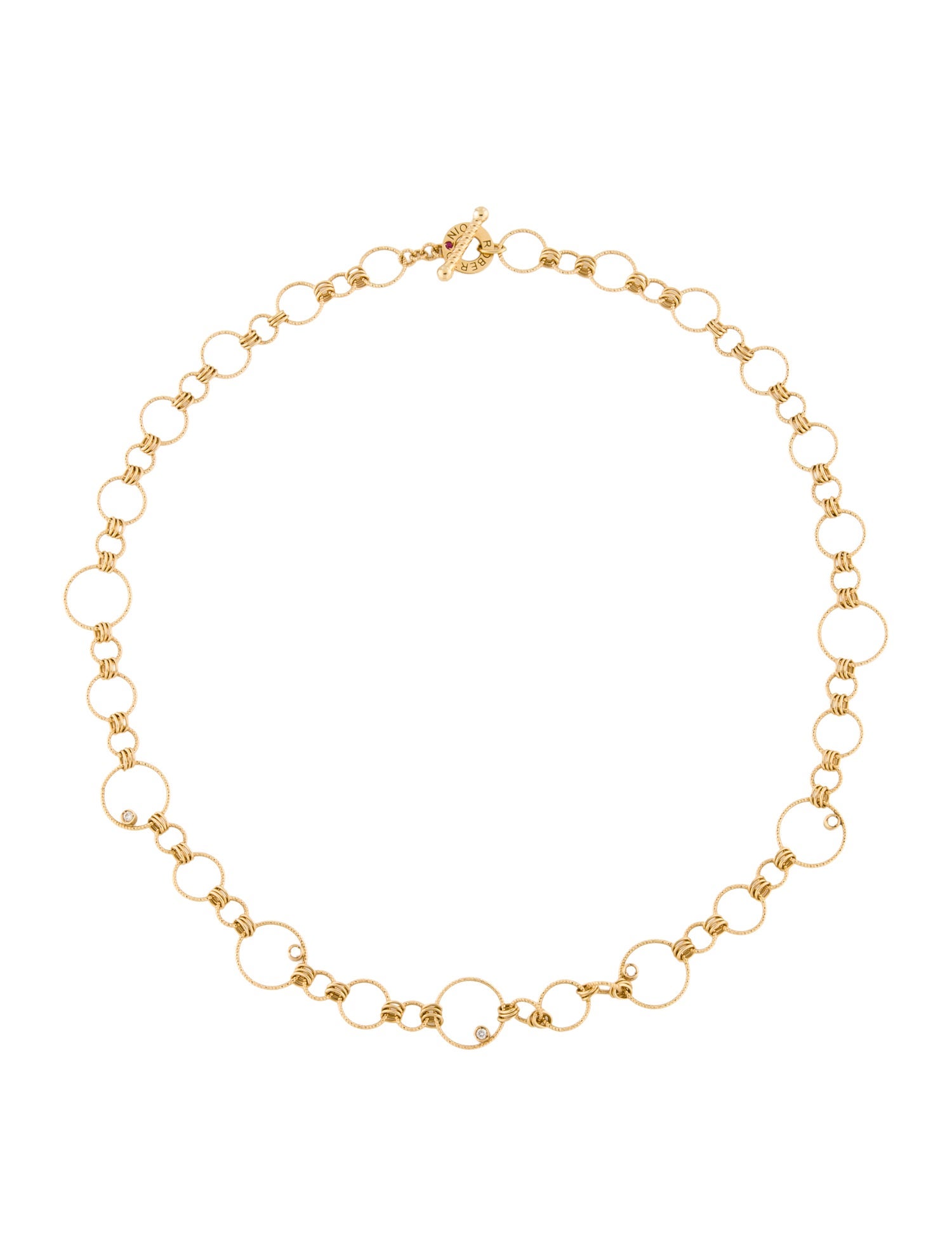 Roberto Coin 18K Diamond Mauresque Chain Necklace