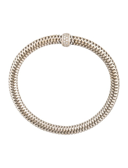 Roberto Coin 18K Diamond Primavera Flex Bracelet