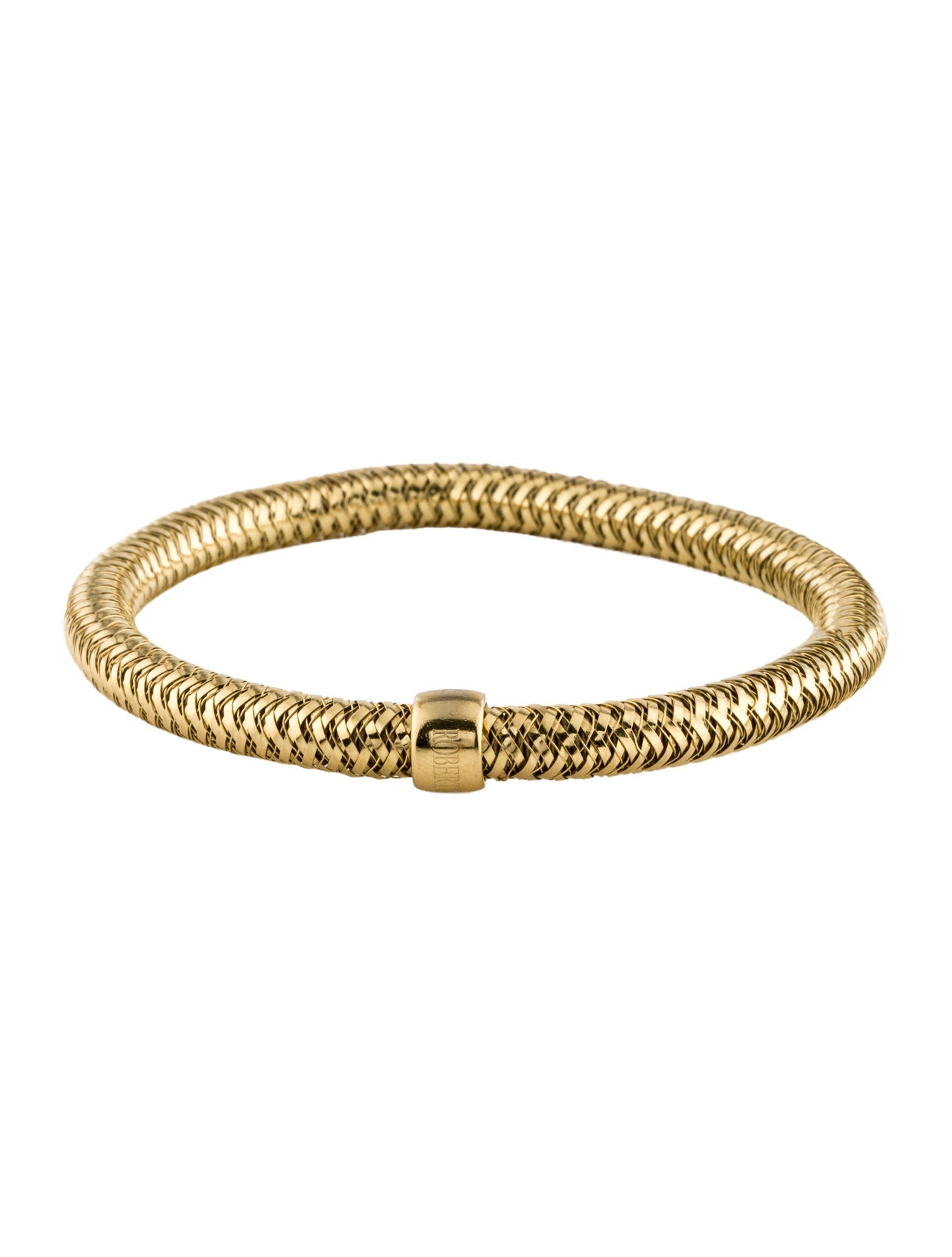Roberto Coin 18K Primavera Flex Bangle Bracelet