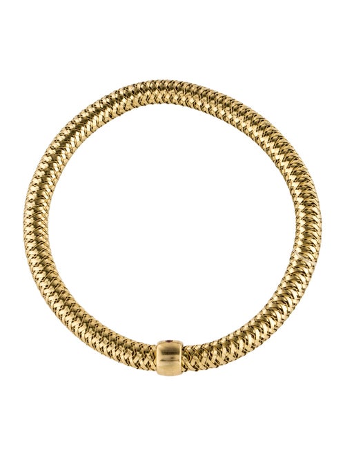 Roberto Coin 18K Primavera Flex Bangle Bracelet