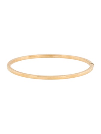 Roberto Coin 18K Oval Bangle Bracelet