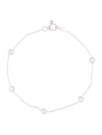 Roberto Coin 18K Diamond Station Bracelet