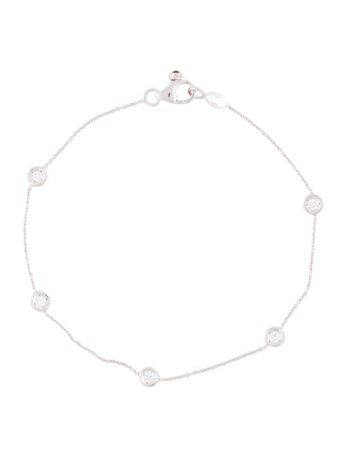 Roberto Coin 18K Diamond Station Bracelet