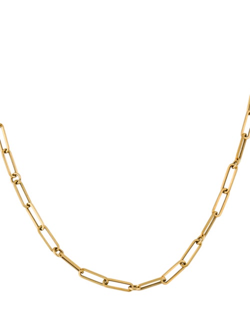 Roberto Coin 18K Paperclip Chain Necklace