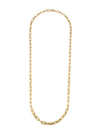 Roberto Coin 18K Paperclip Chain Necklace