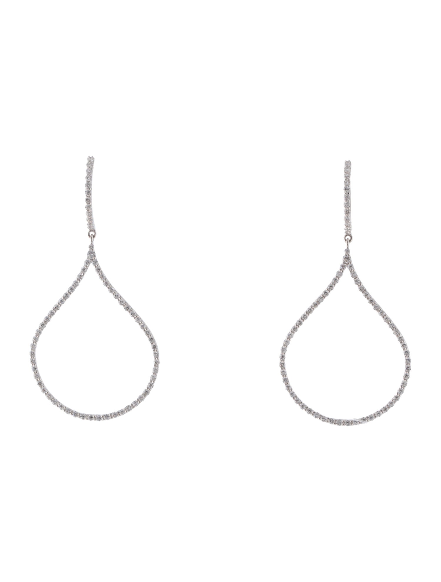 Roberto Coin 18K 1.15ctw Diamond Drop Earrings