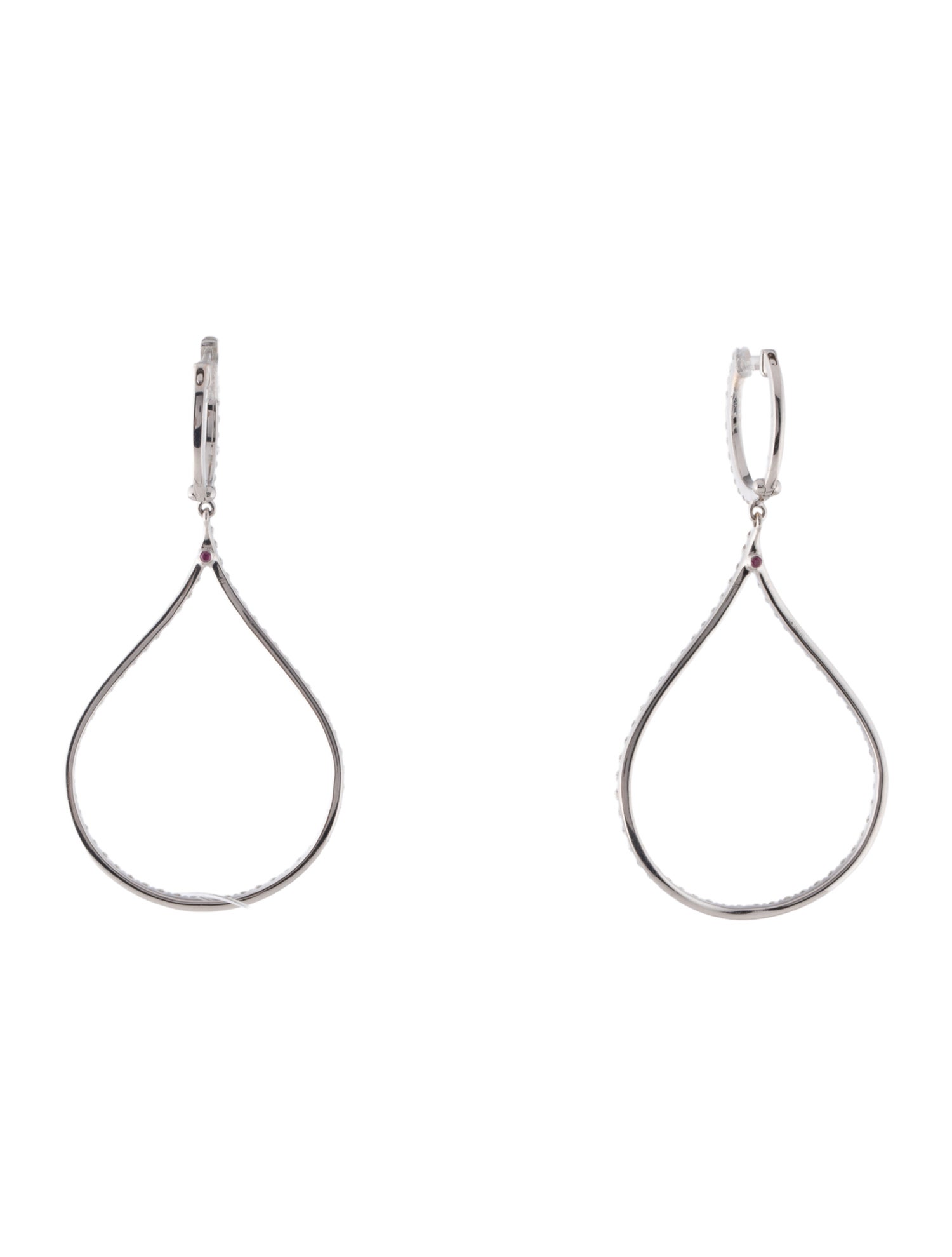 Roberto Coin 18K 1.15ctw Diamond Drop Earrings