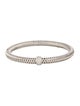 Roberto Coin 18K Diamond Primavera Flexible Bangle Bracelet