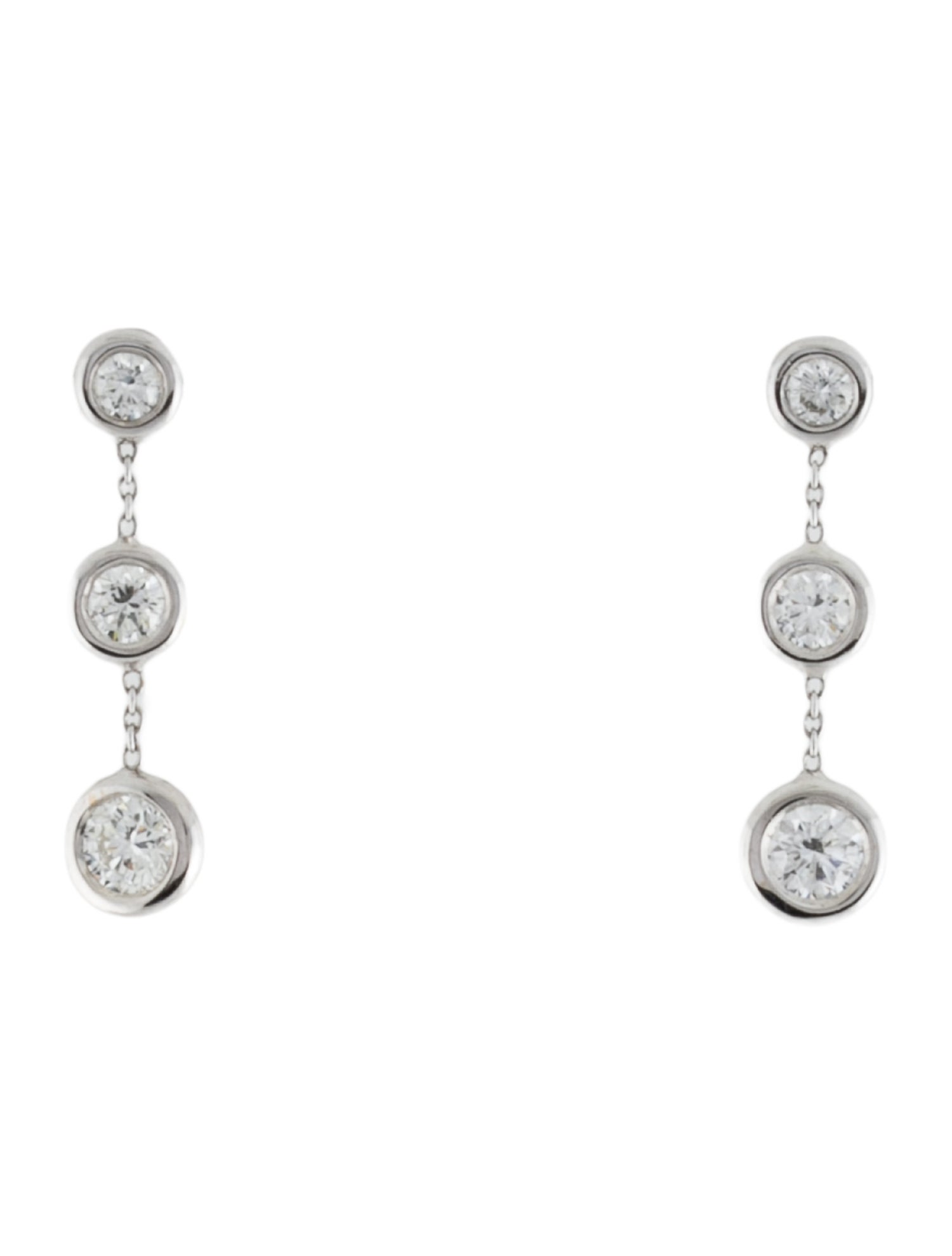 Roberto Coin 18K Diamond Tiny Treasures Drop Earrings