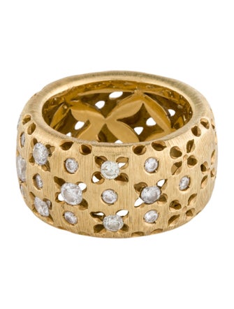Roberto Coin 18K 1.07ctw Diamond Granada Band