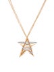 Roberto Coin 18K Diamond Elephantino Star Pendant Necklace