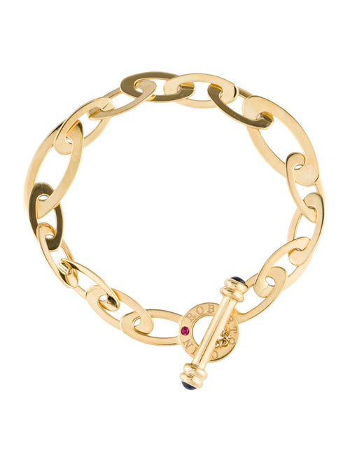 Roberto Coin 18K Sapphire Chic & Shine Link Bracelet