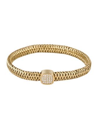 Roberto Coin 18K Diamond Primavera Station Bracelet