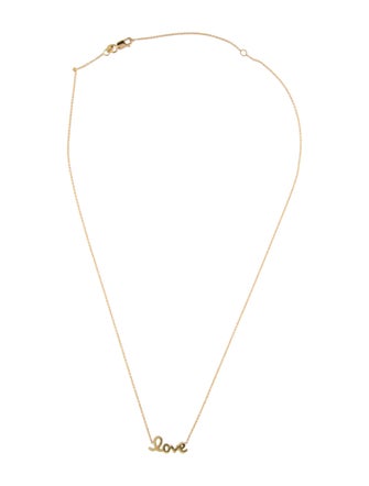 Roberto Coin 18K Letter 'Love' Pendant Necklace